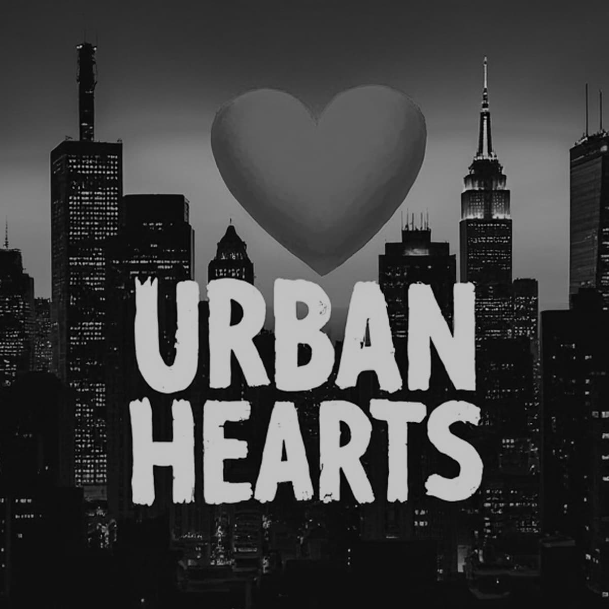 Urban Hearts Background